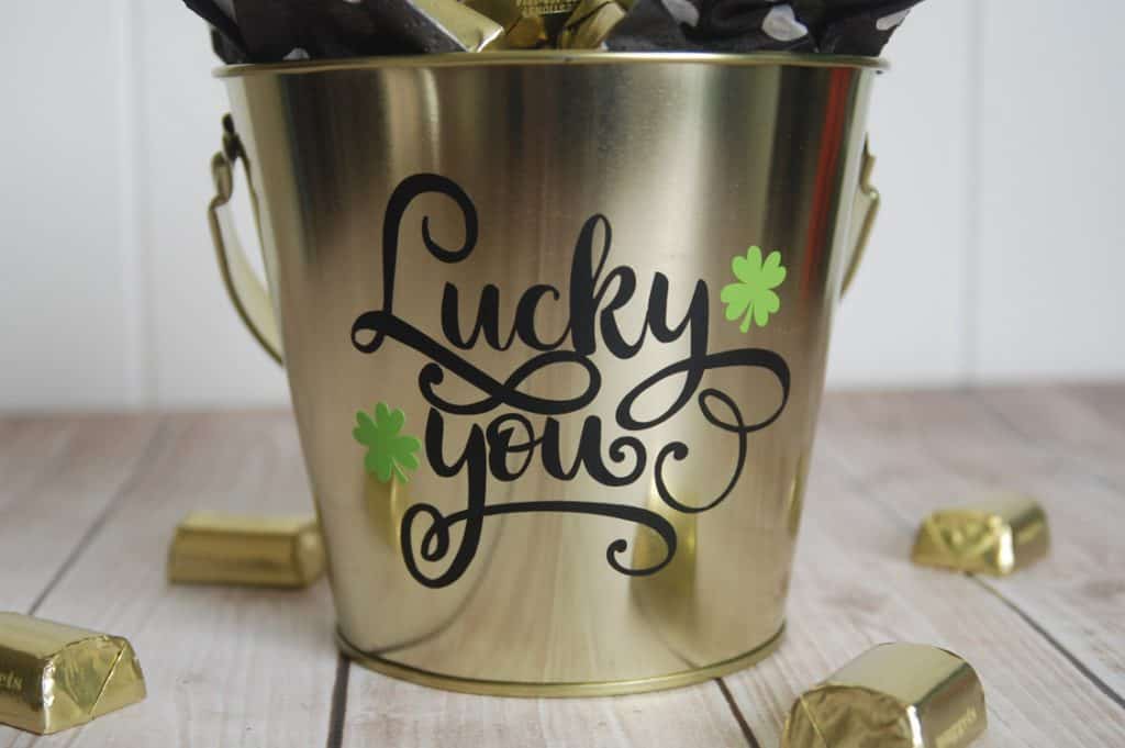 St. Patrick's Day Treat Idea for Silhouette and Cricut | St. Paddy's Day Treat Bucket