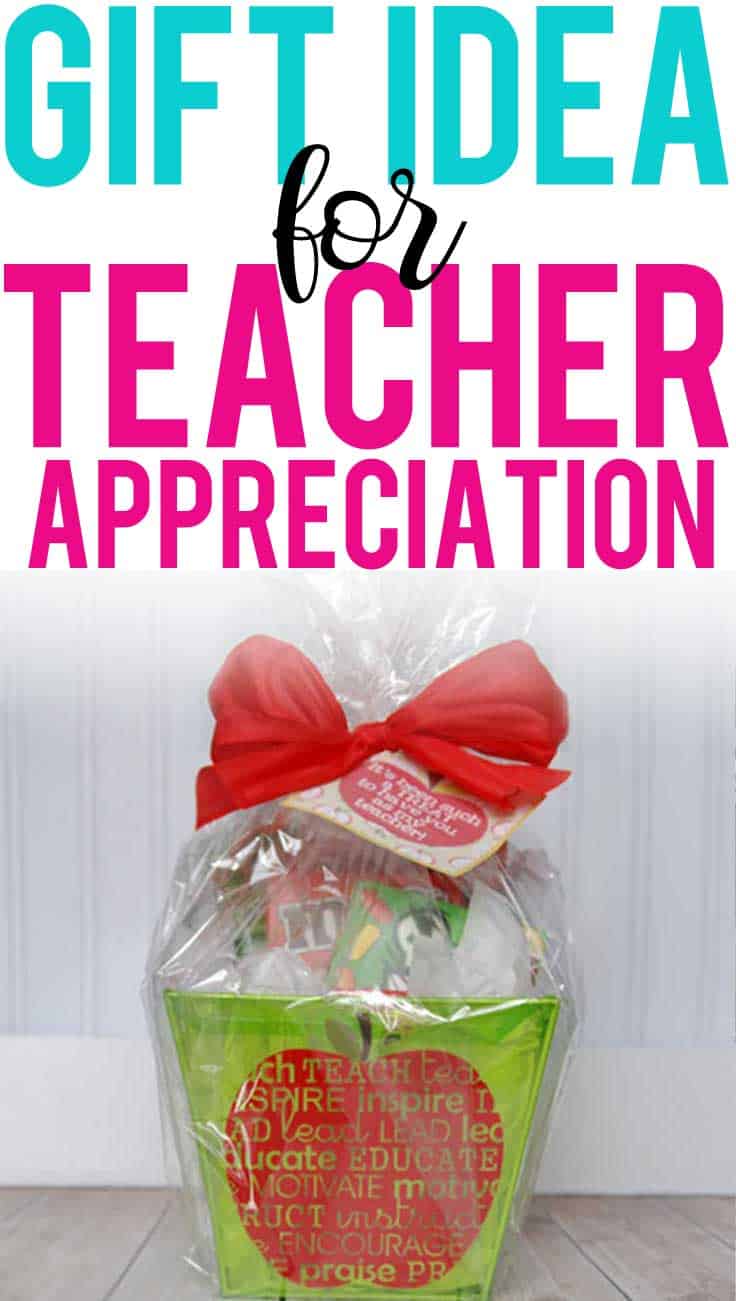 Teacher Appreciation Gift Idea for Silhouette and Cricut