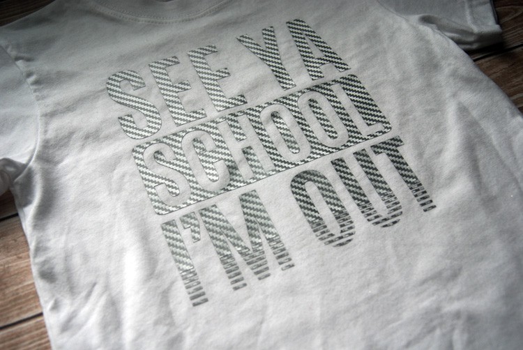 See Ya School, I'm Out T-Shirt - Free SVG cut file for Silhouette and Cricut