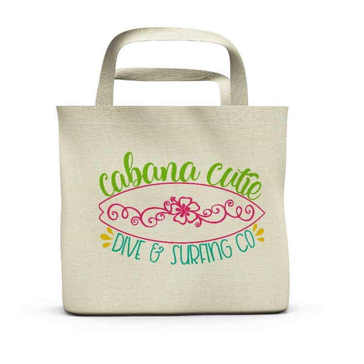 Free Summer/Surfing SVG Cut File for Silhouette, Cricut, and more. 