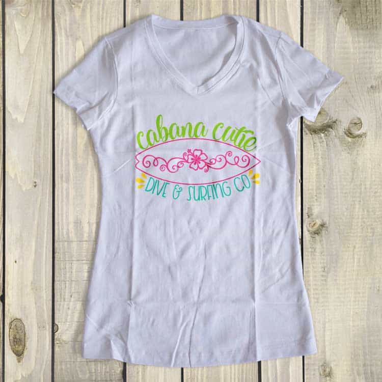 Free Summer/Surfing SVG Cut File for Silhouette, Cricut, and more. 