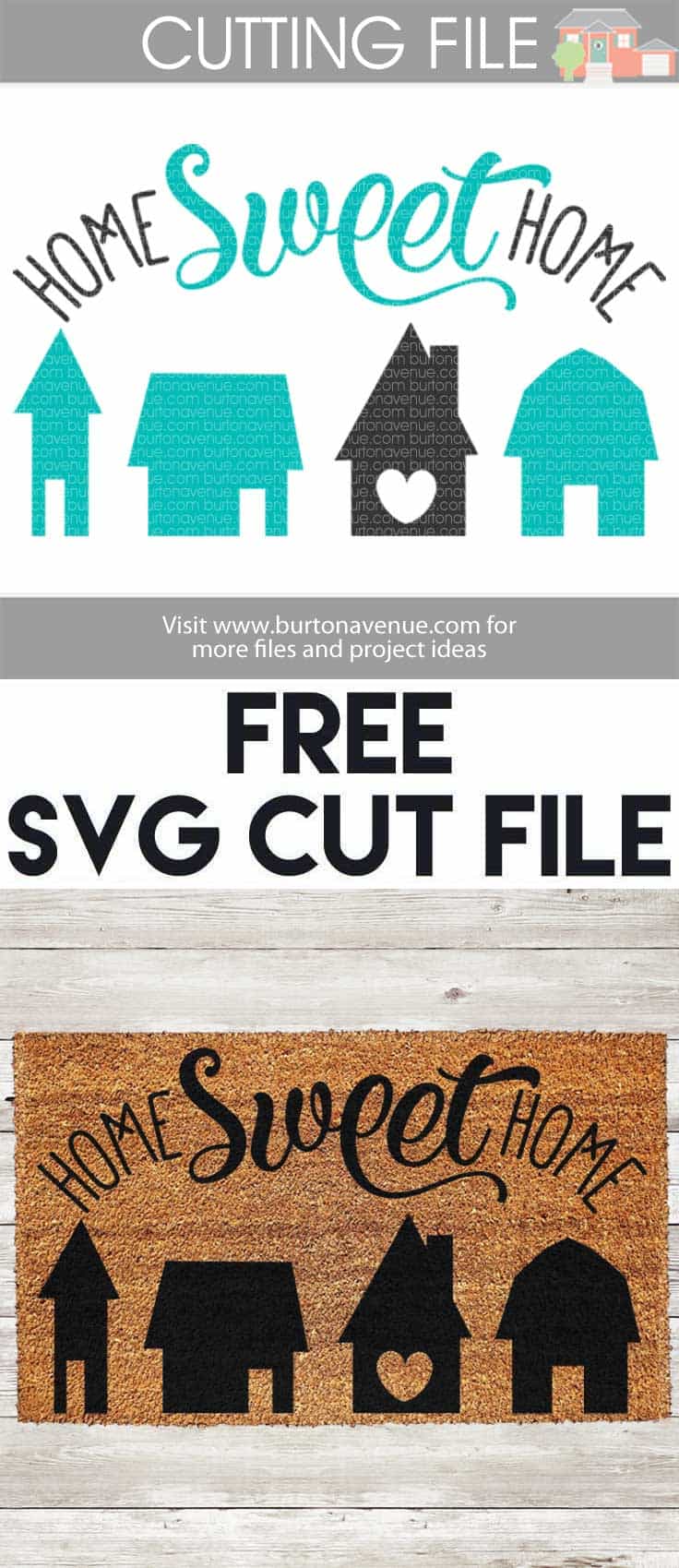 Free SVG Cut Files for Silhouette, Cricut, and more. 
