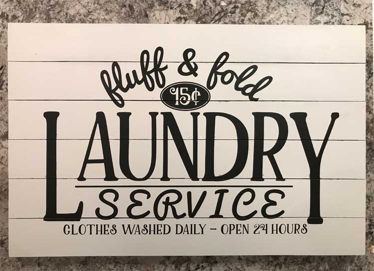 Download Diy Stenciled Laundry Room Sign Burton Avenue