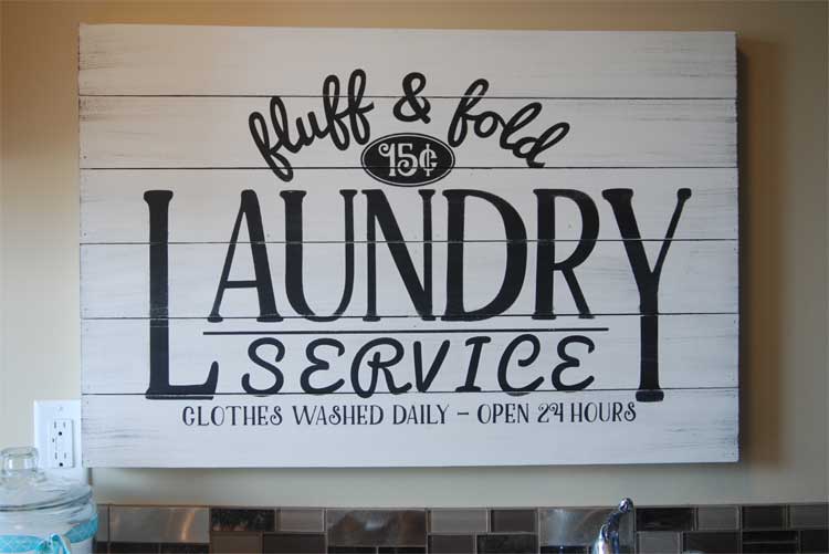 Download Diy Stenciled Laundry Room Sign Burton Avenue