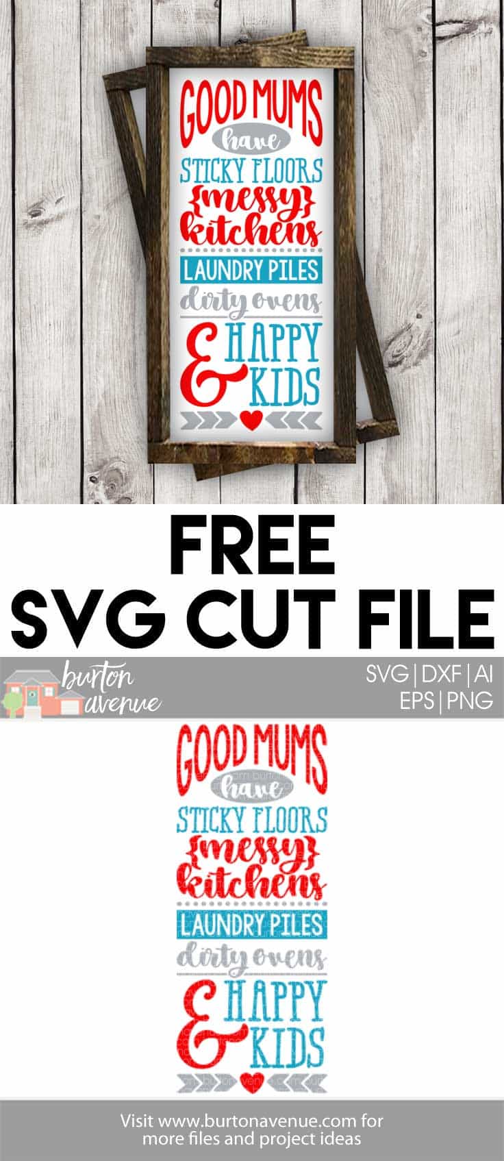 Free SVG files for Cricut & Silhouette