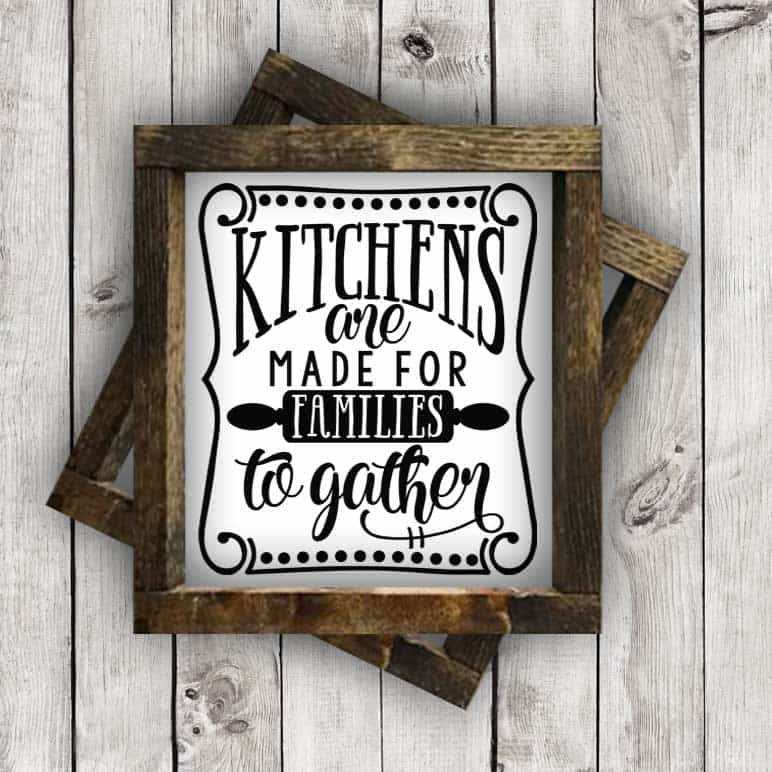 Free SVG files for Cricut & Silhouette | Kitchen SVG Files