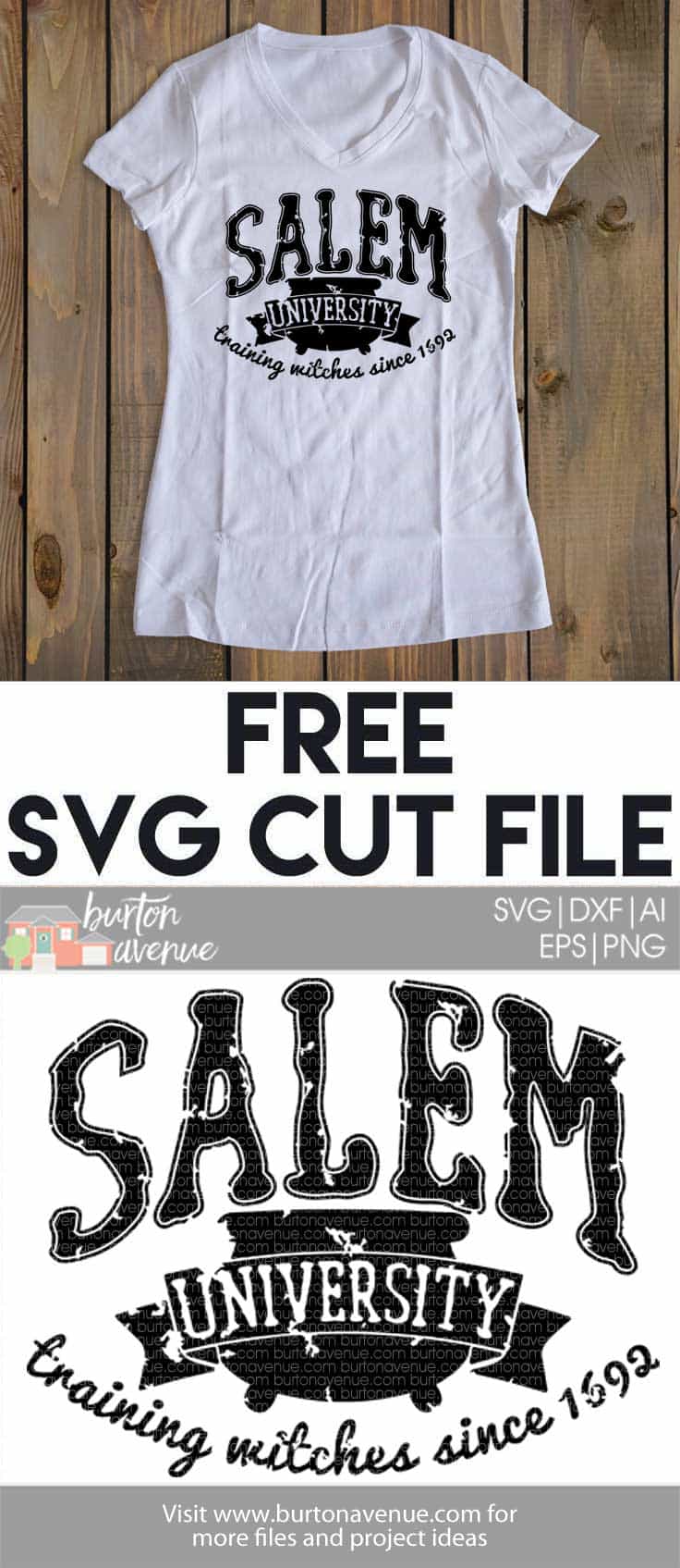 Free Halloween SVG files for Cricut & Silhouette