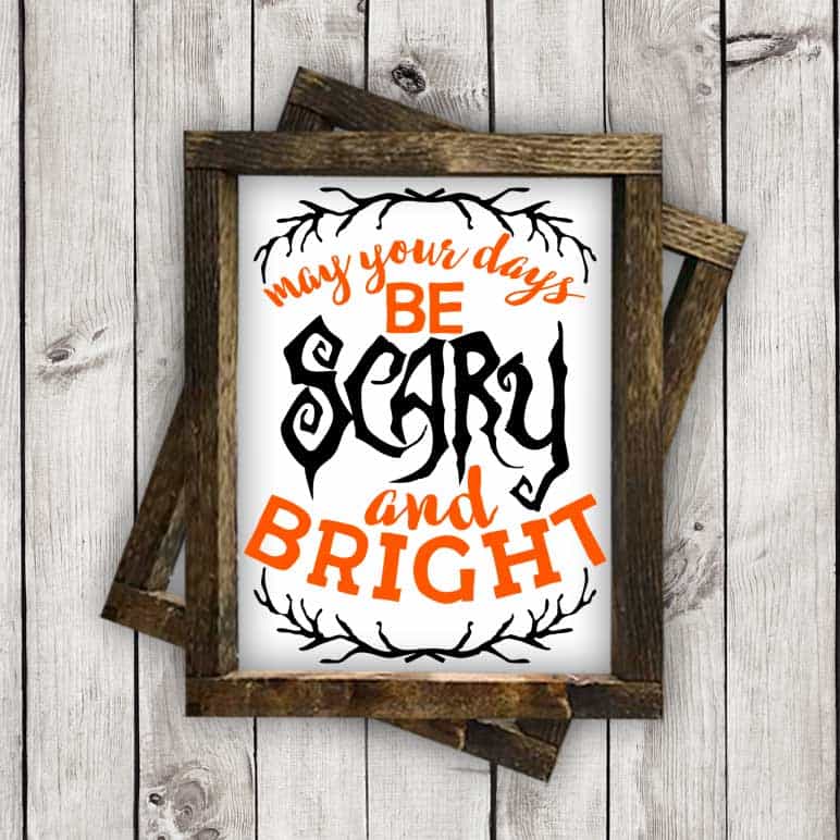 Free Halloween SVG files for Cricut & Silhouette