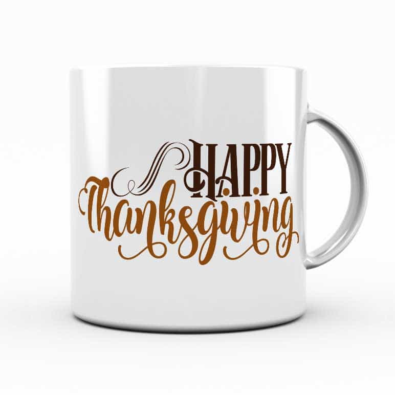 Free Thanksgiving SVG files for Silhouette and Cricut