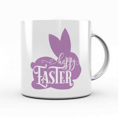 Download this free Happy Easter SVG file for your DIY Easter projects. This free SVG file will work Cricut and Silhouette cutters.