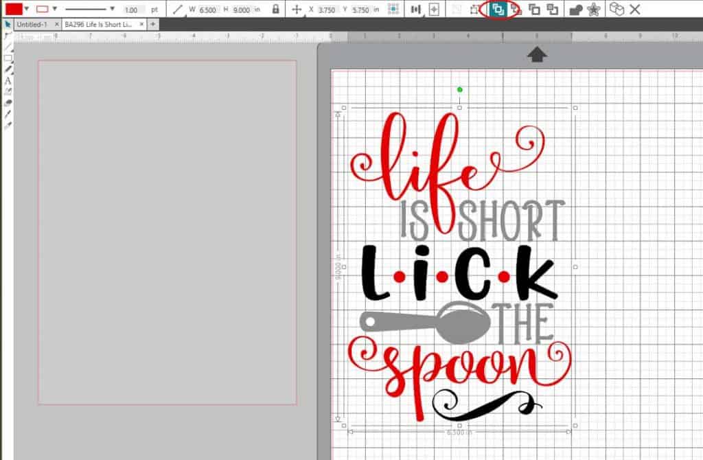 Learn how to make a vinyl stencil in Silhouette Studio with this step by step tutorial.