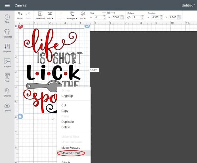 How to Make a Stencil with your Cricut Burton Avenue
