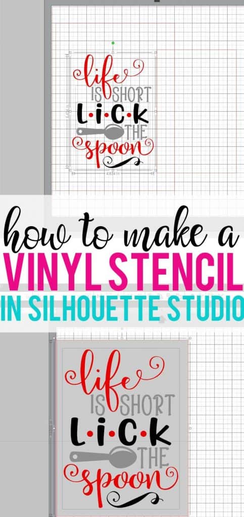 How To Make Stencils With Your Cricut or Cameo 