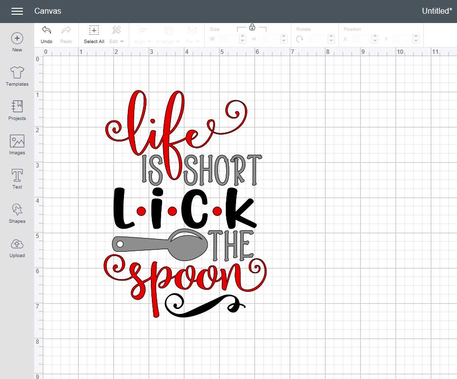 How to create a vinyl stencil in Cricut Design Space - Burton Avenue