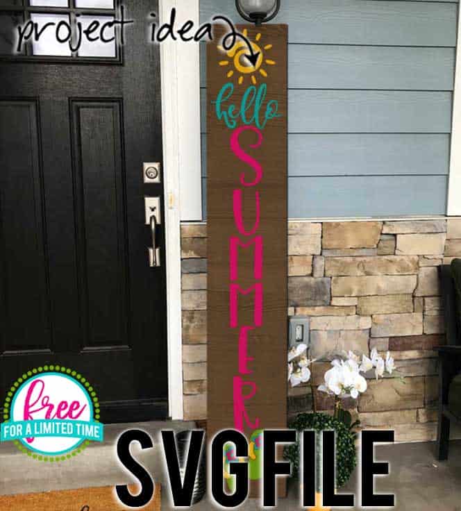 #summersvg #hellosummersvg #summertimesvg #silhouette #cricutexplore. So many possibilities of DIY projects with this Free Hello Summer SVG File. Make signs, pillows, t-shirts and more for with this Free Hello Summer SVG file. Free Ai, SVG, PNG, EPS & DXF download. Free Hello Summer SVG files works with Cricut, Cameo Silhouette and other major cutting machines.