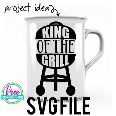 #fathersdaysvg #dadsvg #kingofthegrillsvg #silhouettecameo #silhouette #cricutexplore #cricutmaker So many possibilities of DIY projects with this Free King of the Grill SVG File. Make signs, pillows, t-shirts and more for with this Free King of the Grill SVG file. Free King of the Grill Ai, SVG, PNG, EPS & DXF download. Free King of the Grill SVG files works with Cricut, Cameo Silhouette and other major cutting machines.