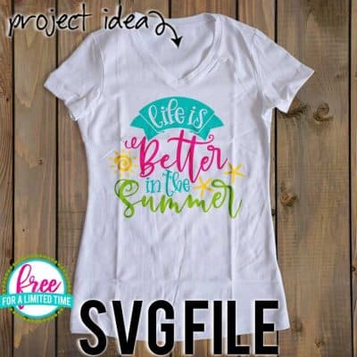 #summersvg #summertimesvg #lifeisbetterinthesummersvg #silhouettecameo #silhouette #cricutexplore #cricutmaker So many possibilities of DIY projects with this Free Life is Better in the Summer SVG File. Make signs, pillows, t-shirts and more for with this Free Life is Better in the Summer SVG file. Free Hello Summer Ai, SVG, PNG, EPS & DXF download. Free Life is Better in the Summer SVG files works with Cricut, Cameo Silhouette and other major cutting machines.