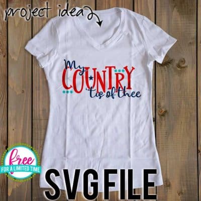#patrtioticsvg #patrioticshirtsvg #patrioticsignsvg #mycountrytisoftheesvg #silhouette #cricutexplore. So many possibilities of DIY projects with this Free My Country 'tis of Thee SVG. Make signs, pillows, t-shirts and more for with this Free My Country 'tis of Thee SVG file. Free Ai, SVG, PNG, EPS & DXF download. My Country 'tis of Thee SVG SVG files works with Cricut, Cameo Silhouette and other major cutting machines.