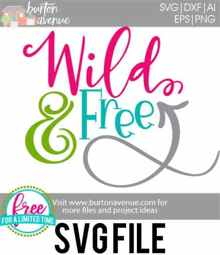 #wildfreesvg #wildandfreesvg #wild&freesvg #silhouettecameo #silhouette #cricutexplore #cricutmaker So many possibilities of DIY projects with this Free Wild & Free SVG File. Make signs, pillows, t-shirts and more for with this Free Wild & Free SVG file. Free Wild & Free Ai, SVG, PNG, EPS & DXF download. Free Wild & Free SVG files works with Cricut, Cameo Silhouette and other major cutting machines.