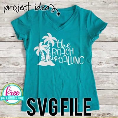 #summersvg #beachsvg #summetimesvg #thebeachiscallingssvg #silhouette #cricutexplore. So many possibilities of DIY projects with this Free The Beach is Calling SVG File. Make signs, pillows, t-shirts and more for with this Free SVG file. Free Ai, SVG, PNG, EPS & DXF download. Free The Beach is Calling SVG files works with Cricut, Cameo Silhouette and other major cutting machines.