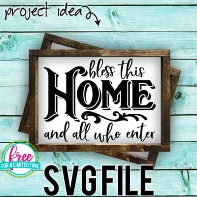 #homesvg #blessthishomesvg #welcomesvg #silhouette #cricutexplore. So many possibilities of DIY projects with this Free Bless this Home and all who Enter SVG File. Make signs, pillows, t-shirts and more for with this Free SVG file. Free Ai, SVG, PNG, EPS & DXF download. Free Bless this Home and all who Enter SVG files works with Cricut, Cameo Silhouette and other major cutting machines.
