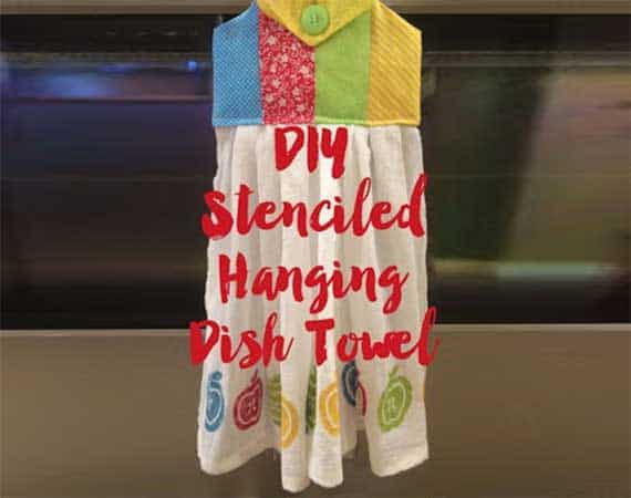 DIY Funny Kitchen Towels - Burton Avenue