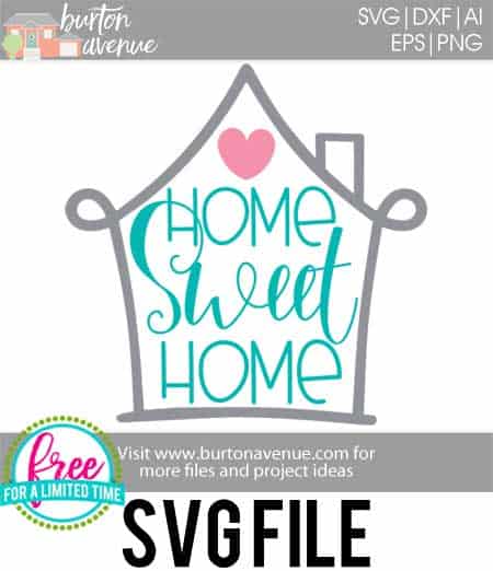 #homesweethomesvg #homesvg #silhouette #cricutexplore. So many possibilities of DIY projects with this Free Home Sweet Home SVG File. Make signs, towels, decor and more for with this Free Home Sweet Home SVG file. Free Ai, SVG, PNG, EPS & DXF download. Free Home Sweet Home SVG files works with Cricut, Cameo Silhouette and other major cutting machines.