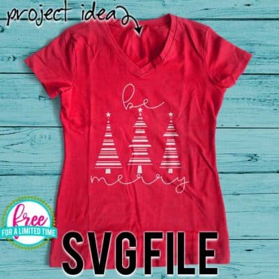 So many possibilities of DIY projects with this Free Be Merry with Trees SVG. Make signs, pillows, t-shirts and more for Christmas with this Free Be Merry with Trees SVG file . Free Ai, SVG, PNG, EPS & DXF download. Free Be Merry with Trees SVG files works with Cricut, Cameo Silhouette and other major cutting machines. #christmassvg #christmasrcricut #christmassilhouette #christmassvg #silhouette #cricutexplore