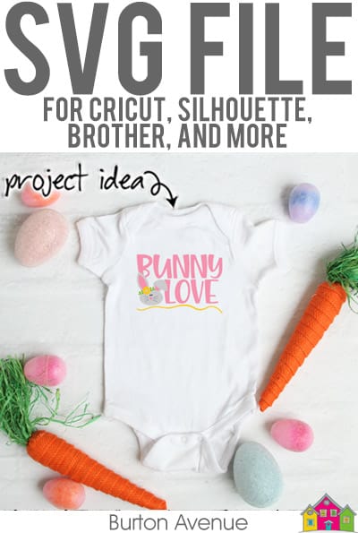This free Easter SVG file will be available to download for free until 4/23/19 and works with Cricut, Silhouette, Brother and other electronic cutting machines. So many possibilities of Easter projects with this Free Easter SVG File. Make signs, and more with this Free Easter SVG file. Free Ai, SVG, PNG, EPS & DXF download. #eastersilhouette #eastercircut #easterbrother #eastersvg