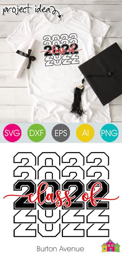 Class of 2022 SVG File