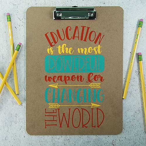 Mod Podge Clipboards! Great teacher gift idea! - My Bright Ideas