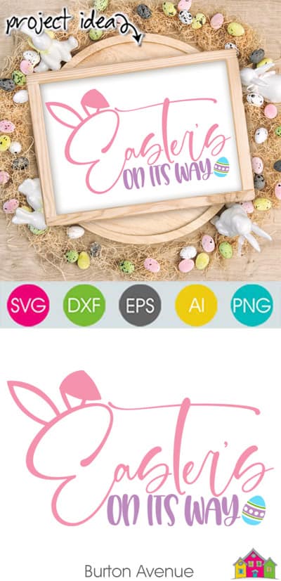 Easter’s on its Way SVG File