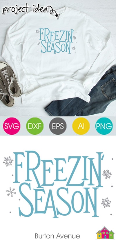 Freezin’ Season SVG File