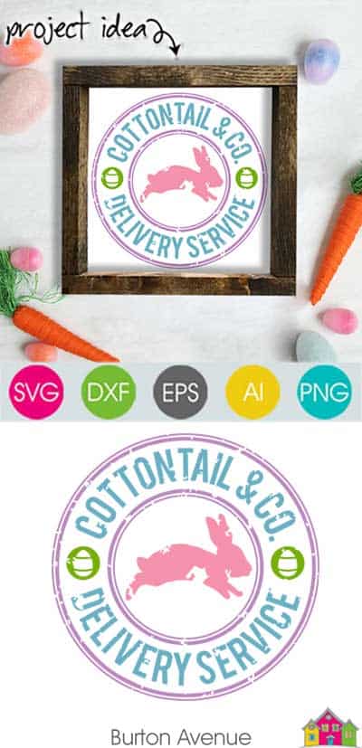 This free Easter SVG file will be available to download for free until 4/18/19 and works with Cricut, Silhouette, Brother and other electronic cutting machines. So many possibilities of Easter projects with this Free Easter SVG File. Make signs, and more with this Free Easter SVG file. Free Ai, SVG, PNG, EPS & DXF download. #eastersilhouette #eastercircut #easterbrother #eastersvg