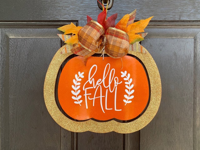 Fall Decor with Cricut