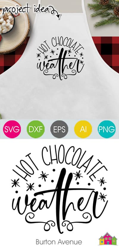 Hot Chocolate Weather SVG File