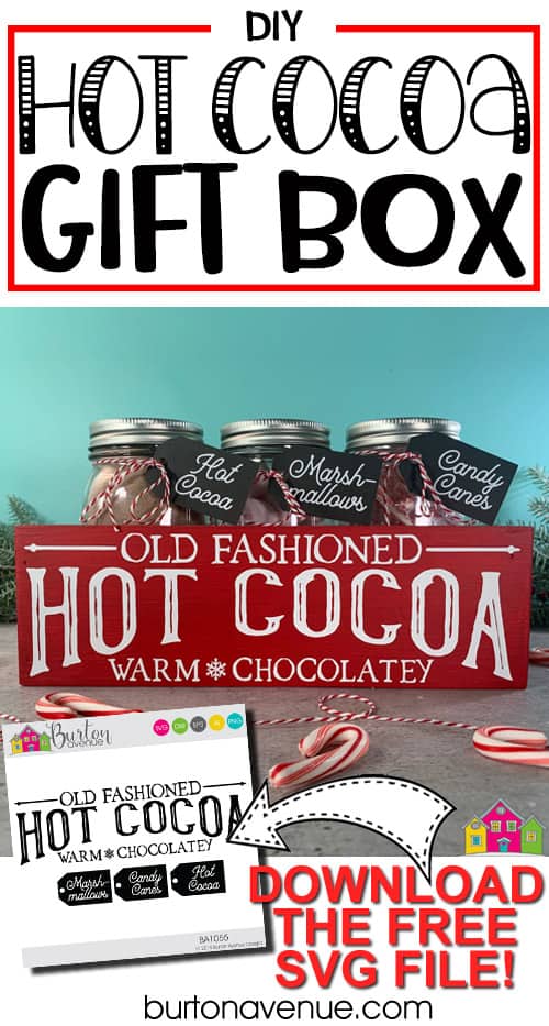 DIY Hot Cocoa Gift Box