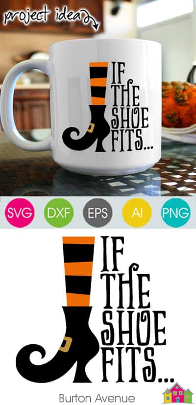 If the Shoe Fits SVG File
