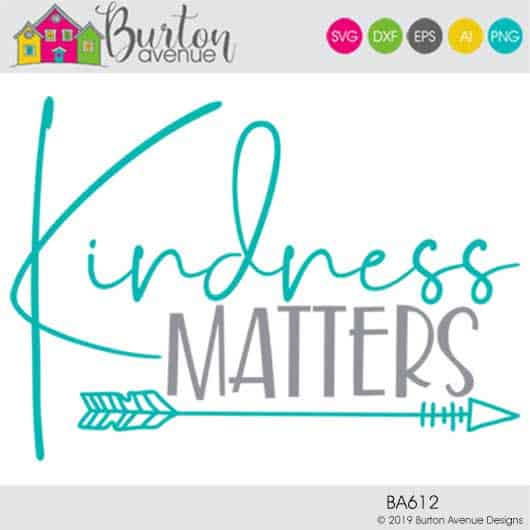 This free SVG file will be available to download for free until 1/22/19. So many possibilities of DIY projects with this Free Kindness Matters SVG. Make signs, pillows, t-shirts and more with this Free Kindness Matters SVG file. Free Ai, SVG, PNG, EPS & DXF download. Free Wake me up when Winter is over SVG files works with Cricut, Cameo Silhouette and other major cutting machines. #kindnesssvg #silhouette #cricutexplore