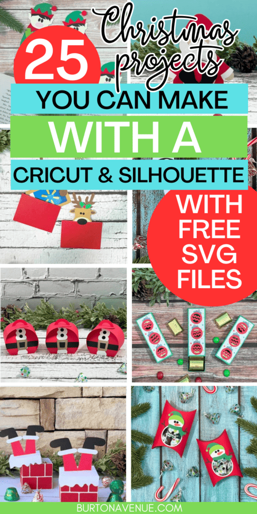 25 Christmas Projects to Make with Your Cricut or Silhouette
