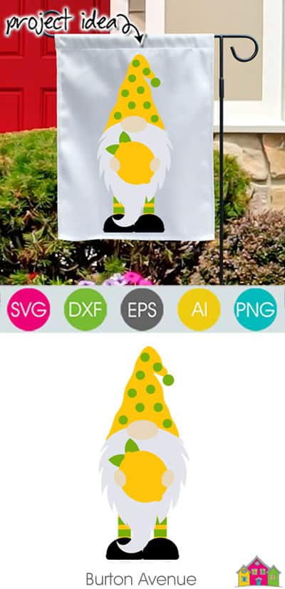 Lemon Gnome SVG File