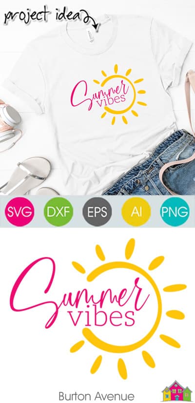 Summer Vibes SVG File