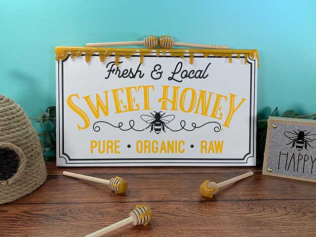 Download Diy Wood Honey Bee Sign For Silhouette Cricut Burton Avenue