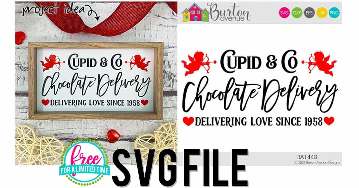 Download Quick & Easy Framed Mini Valentine's Day Sign - Burton Avenue