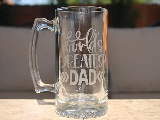 Fathers Day Beer Mug Svg