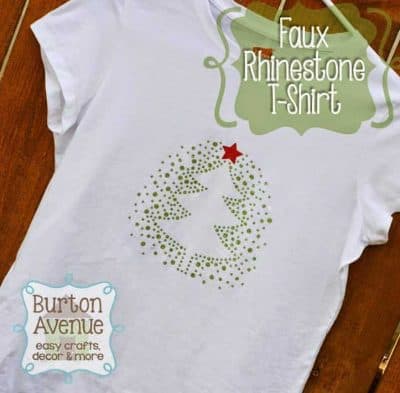 DIY Bling Rhinestone T-Shirt Project