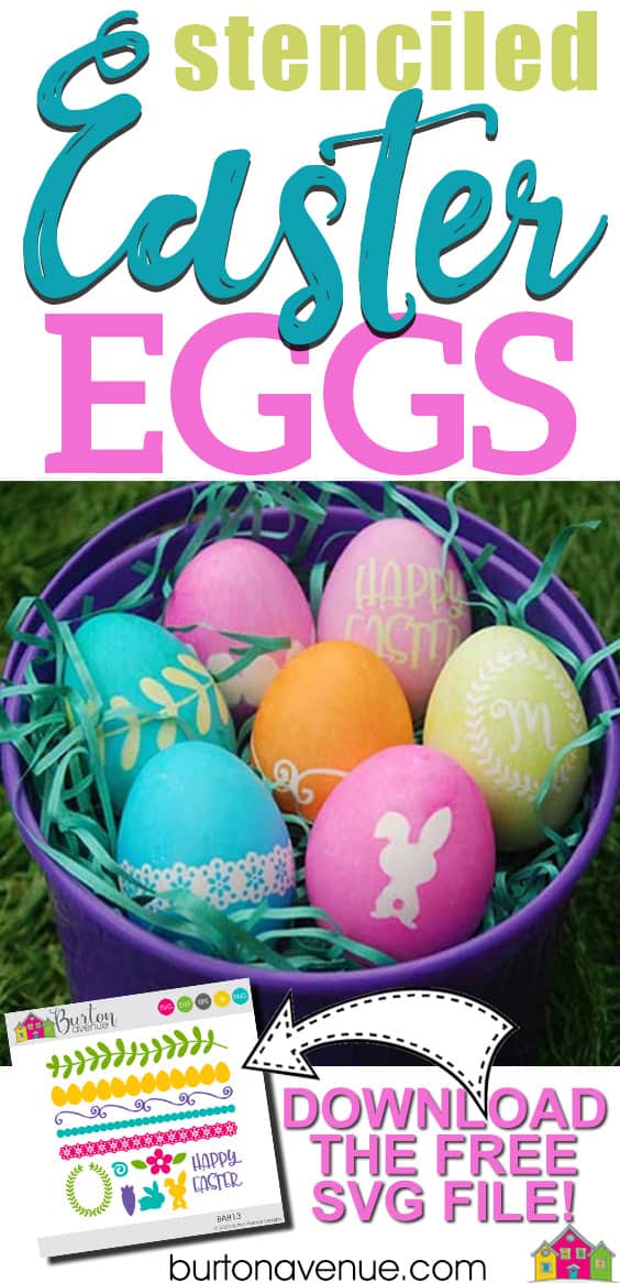 Download How To Stencil Easter Eggs With Vinyl And A Free Easer Svg Cut File