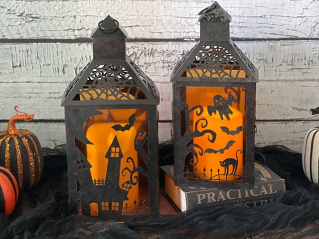 4 Halloween Projects Using The New Cricut Maker Tools – Crafty Lumberjacks   Halloween diy crafts decoration, Cricut halloween, Vintage halloween  decorations