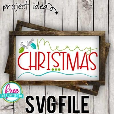 So many possibilities of DIY projects with this Free Merry Christmas w/Swash SVG. Make signs, pillows, t-shirts and more for Christmas with this Free Merry Christmas w/Swash SVG file . Free Ai, SVG, PNG, EPS & DXF download. Free Merry Christmas w/Swash SVG files works with Cricut, Cameo Silhouette and other major cutting machines. #christmassvg #christmasrcricut #christmassilhouette #christmassvg #silhouette #cricutexplore