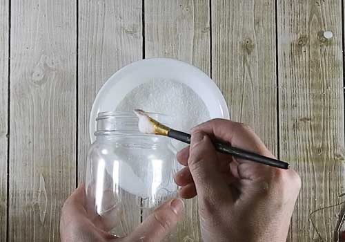 Make this cute pretty etched holiday candle holer with this easy to follow tutorial. With a few supplies and your Silhouette or Cricut machine, you'll be able to create this etched holiday candle for your home. This DIY project is easy and quick to make and is the perfect decoration for home. #ChristmasSilhouette #ChristmasCricut #ChristmasSVG